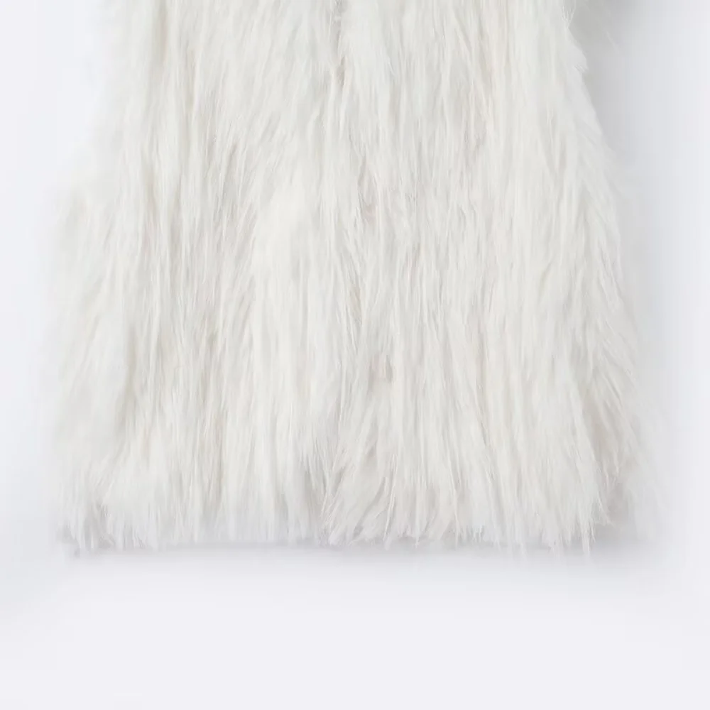 UNIZERA 2025, neues Damen-Casual-Mode-Tanktop im europäischen und amerikanischen Stil mit berührendem Pelzeffekt