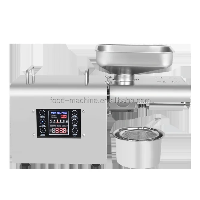 المنزلية الفولاذ المقاوم للصدأ البسيطة عباد الشمس بذور السمسم جوز الهند كوك النفط آلة الصحافة المسمار #2