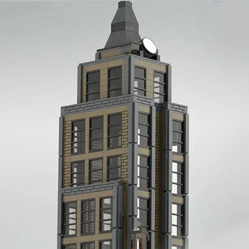 QWERT Popular Movie Model Moc Building Bricks Downtown High Rise Building Technology Blocks Christmas Gift DIY Assembly Toys