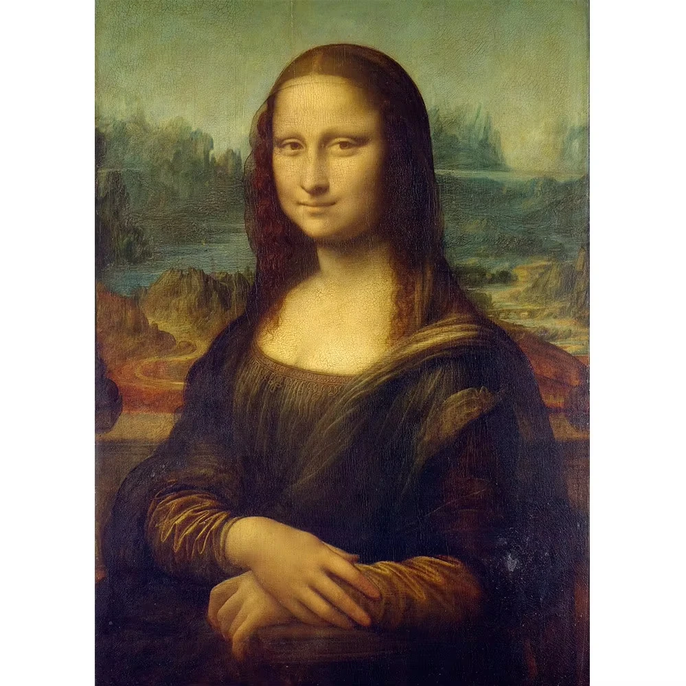 Mona Lisa Famous People Jigsaw Puzzles 500/1000/1200/2000 PCS Modern Wall Decor for Living Room Bedroom Perfect Gift