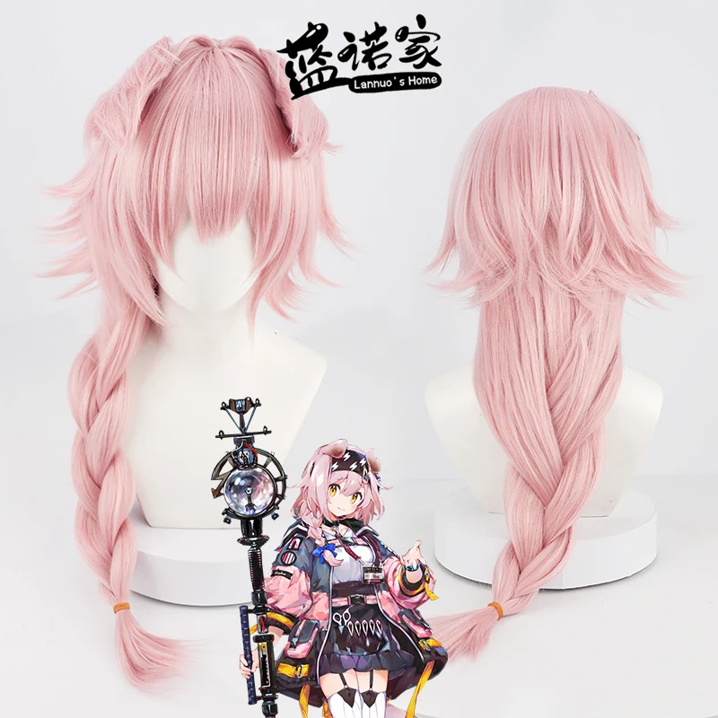 

Anime Arknights Glittering Cos Cosplay Wig Halloween Carnival Party Props Synthetic Hair Heat Resistant Fiber + Wig Cap