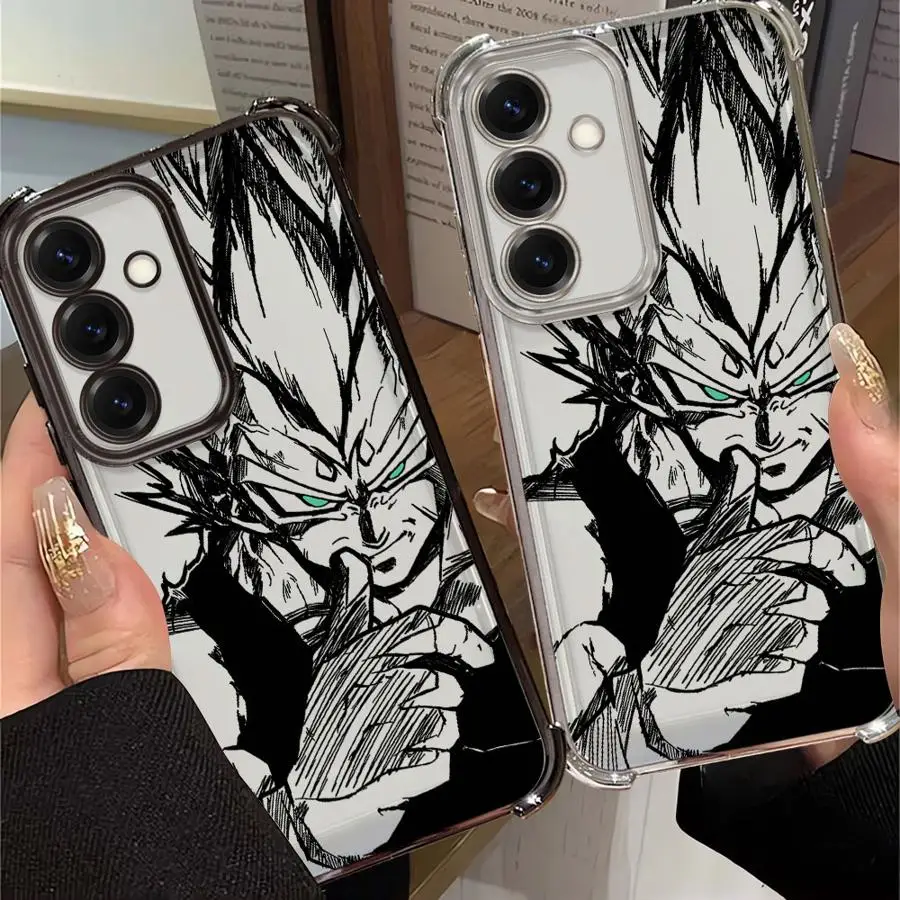 

Case for Samsung Galaxy A55 A56 A16 A51 A35 A34 A53 A14 A25 A36 A52 A54 Soft Cover Super Vegeta Dragon Ball