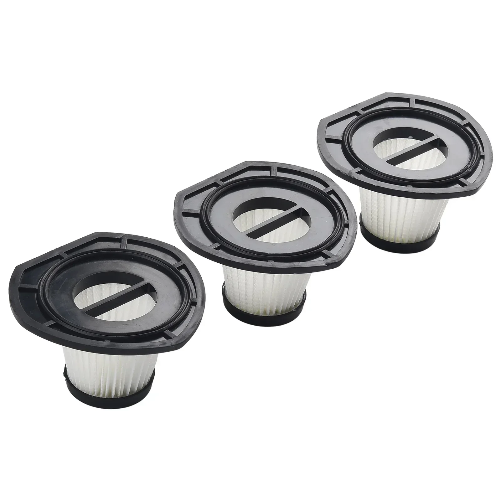 3pcs filtro de substituição para aspirador de pó adequado para aspirador de pó portátil sem fio de carro R-6053