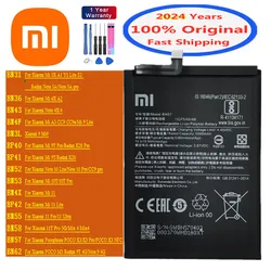 New Original Battery For Xiaomi Redmi Note K20 4 4X Mi 11 11T 10 10T 9 9T 9 9T Lite 6X 5X A2 Pro Ultra Mix 4 CC9 POCO X3 Battery