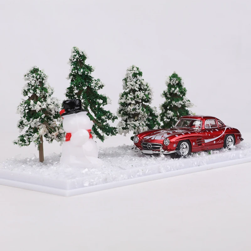 

Seeker 1:64 190sl Christmas Edition Alloy Model Car