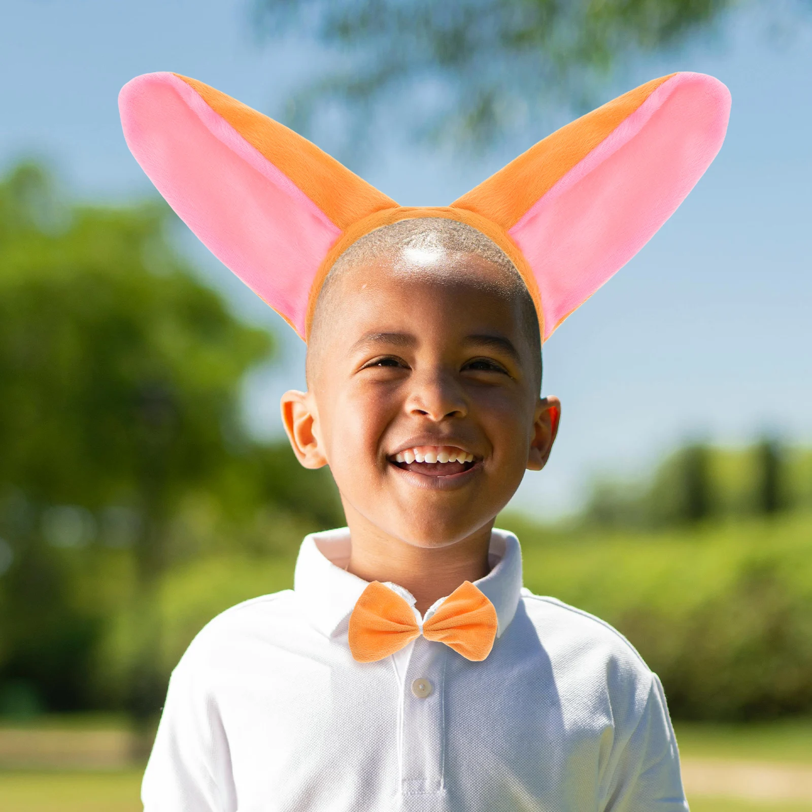 

2 set 2 Sets Animal Hairband Donkey Ears Tail Headbands Girls Costume Vibrant Colors Realistic Shape Party Hats