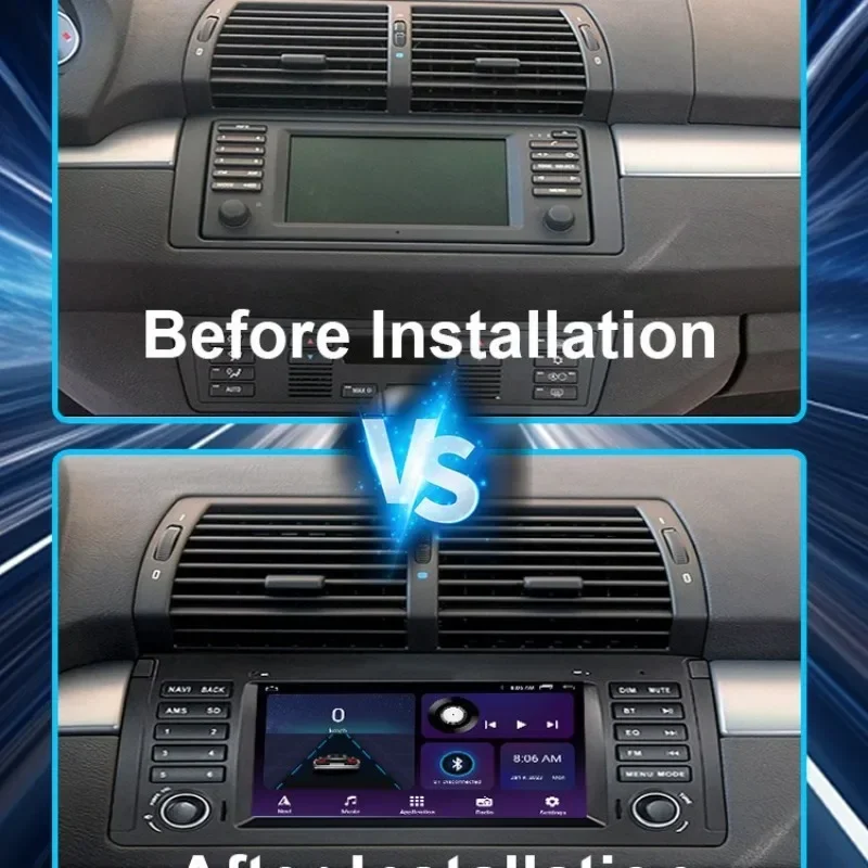Suitable for BMW E39 2000-2006 Android large screen full network navigation device all-in-one machine
