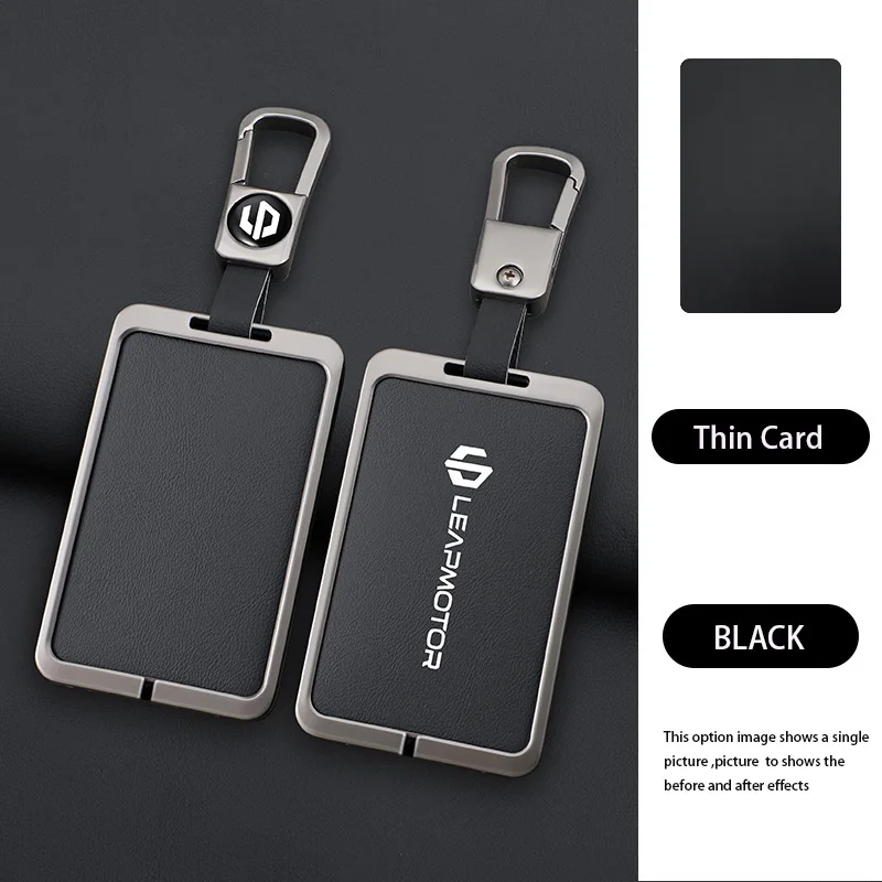 Zinc Alloy Leather Car NFC Card Remote Key Cover Case For
