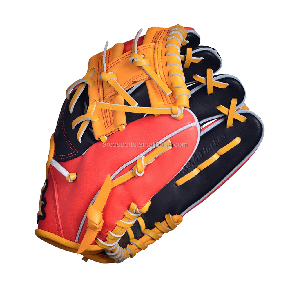 High Quality Design Baseball  Glove   Professional Baseball  Cowhide Leather Baseball Gloves