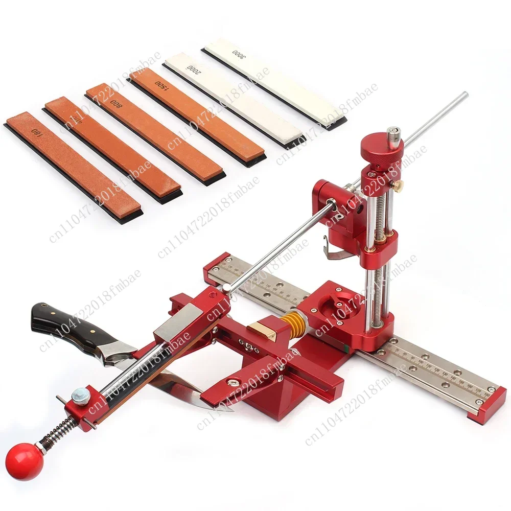 Knife sharpener Professional fixed-angle, high-precision knife sharpener with guide rail