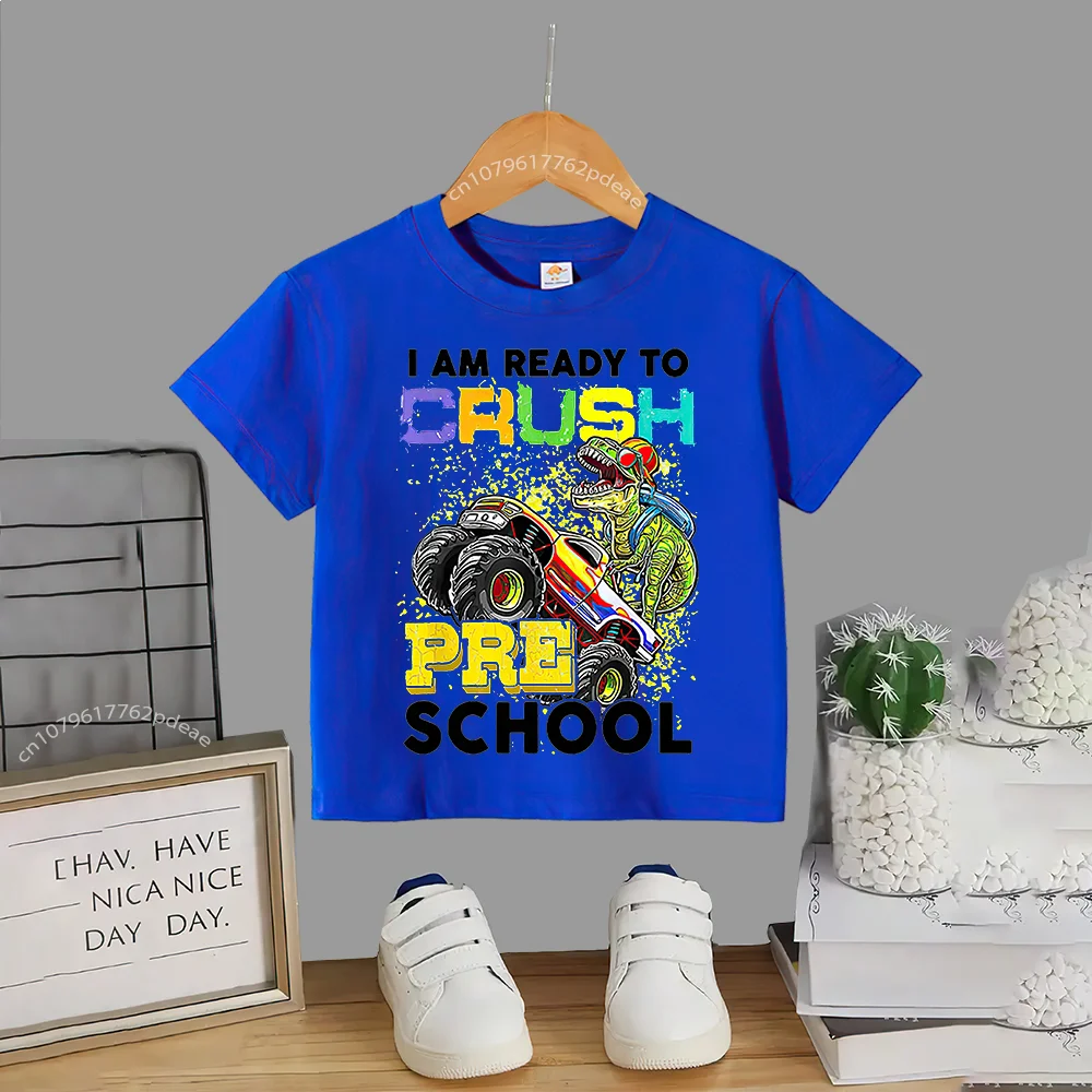 Children summer short sleeved infants and toddlers cotton T-shirt Boys and girls comfortable casual top cotton T-shirt