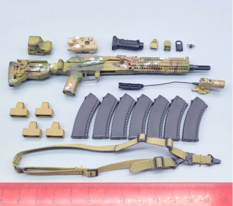 

ES 26071S 1/6 Scale Soldier Rifle Set Model for12''Russian FSB Alpha