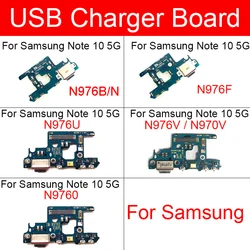 USB Charger Charging Port Jack Board For Samsung Galaxy Note 10+ Plus N976V N970V N976B/N N976F N976U N9760 Repair Parts