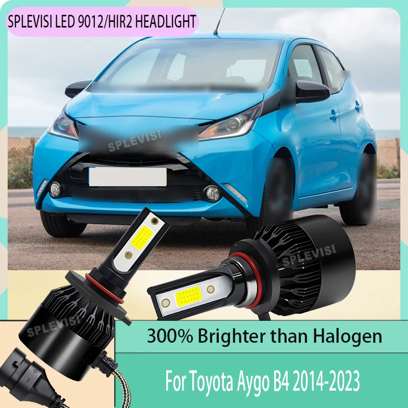 

LED Headlight Bulbs Kit Newly Arrival Clear Night Driving For Toyota Aygo B4 2014 2015 2016 2017 2018 2019 2020 2021 2022 2023