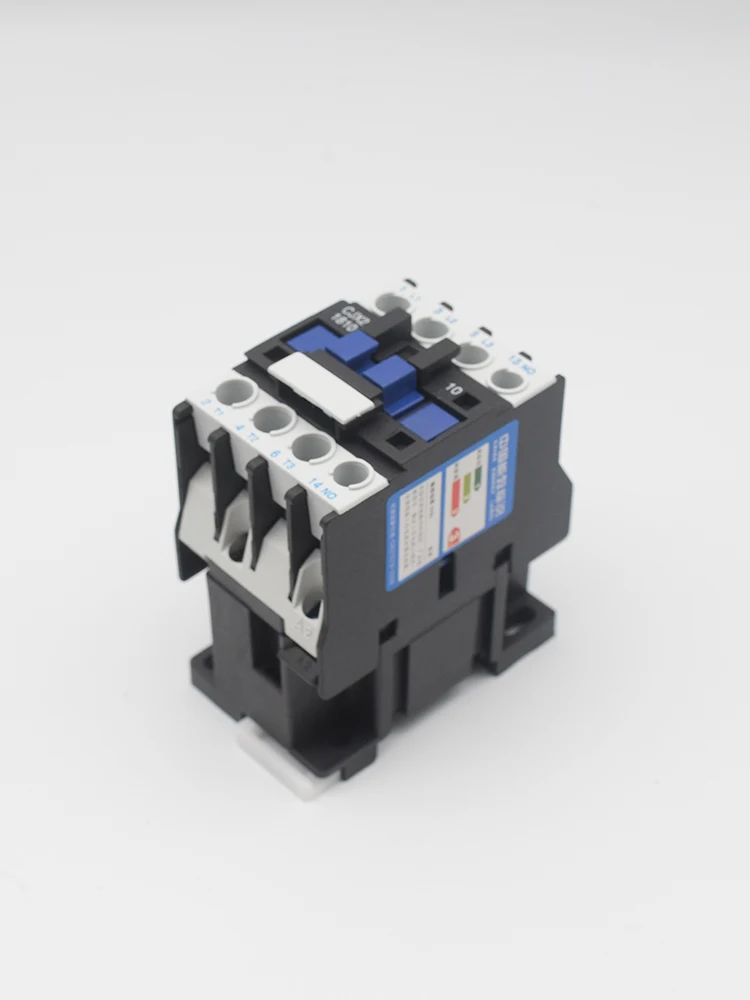 CJX2-1810 LC1 AC Contactor 18A 3 Phase 3-Pole NO Coil Voltage 380V 220V 110V 48V 24V 50/60Hz Din Rail Mounted 3P+1NO Normal Open image 2