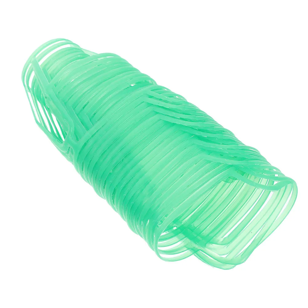 30Pcs Plastic Infusion Bottle Hanging Net Cover Reusable Saline Drip Bottle Holder for Monitoring Stable Support