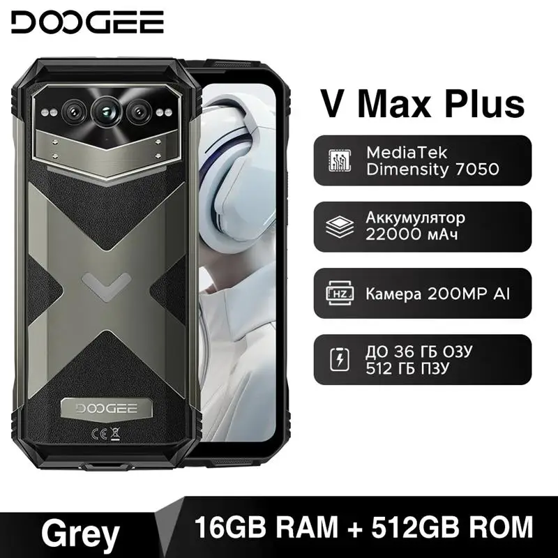 Top Global Version V Max Plus Rugged Phone 6.58