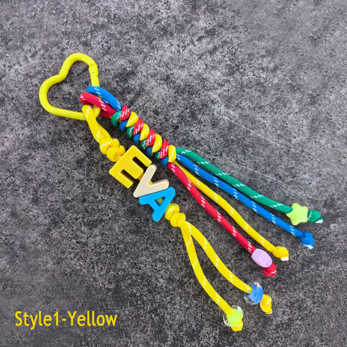 Customizable Hand-Woven Bag Decoration, Colorful Gift