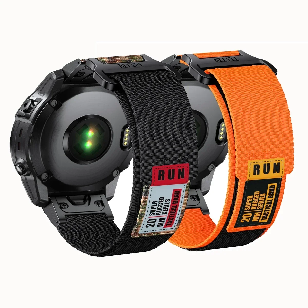 Ремешок нейлоновый для Garmin Fenix 7X 7 Pro Fenix 6X 6 5X 5Plus Tactix 7 Forerunner 965 955 Enduro 2 Loop, 22 мм 26 мм