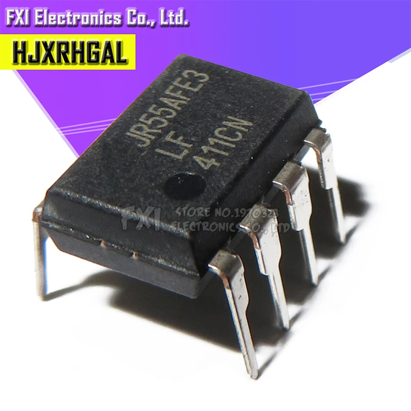 10pcs lf411cn lf411 dip8 dip neues original