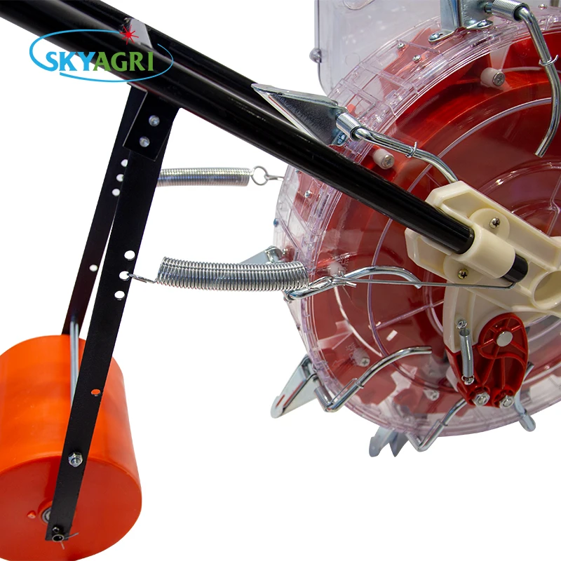 2025Nuova seminatrice e trapiantatrice per fioriera di mais Macchina seminatrice a spinta manuale multi-raccolta