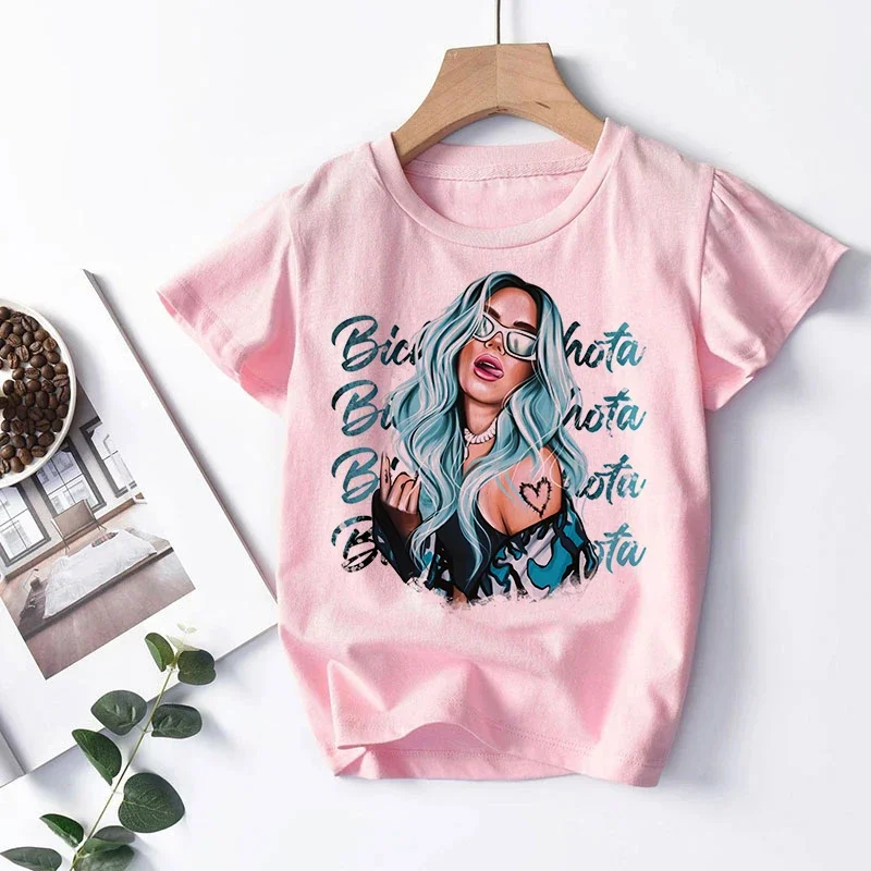 Abbigliamento Kid T Shirt Manana Sera Bonito Karol G Bichot bambini T-Shirt abbigliamento per bambini Tshirt top Tee ragazzi ragazze Tee Baby Tops