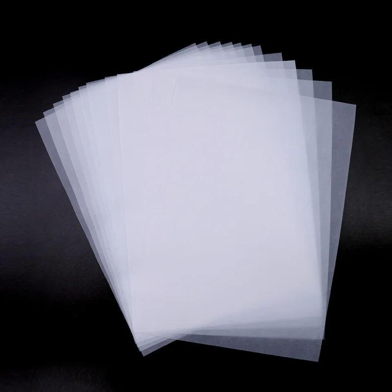 50Sheets A4 Tracing Paper White Translucent Sketching Paper Drawing Copy Paper For Student Calligraphy Writing Art Supplies