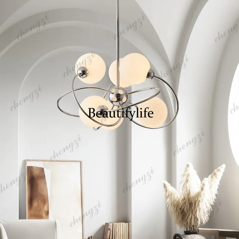 French living room chandelier, medieval Bauhaus lamps