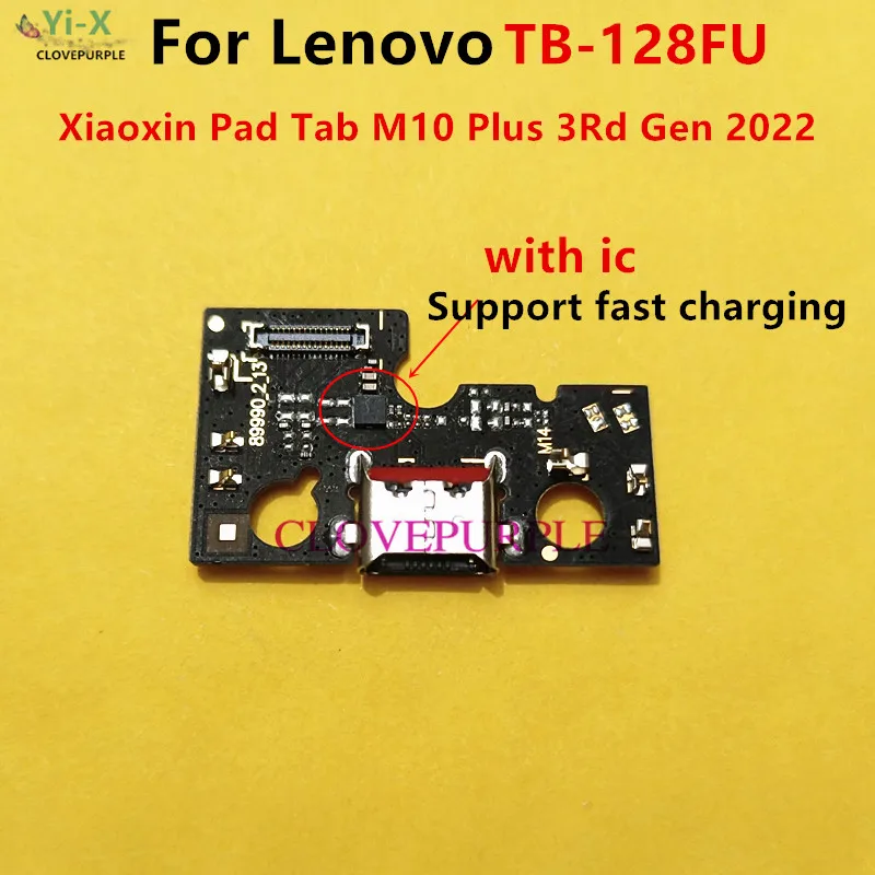 1-unidade-para-lenovo-xiaoxin-pad-tab-m10-plus-3ª-geracao-2022-1061-tb-128fu-conector-de-carregamento-usb-cabo-flexivel-placa-da-porta-do-carregador