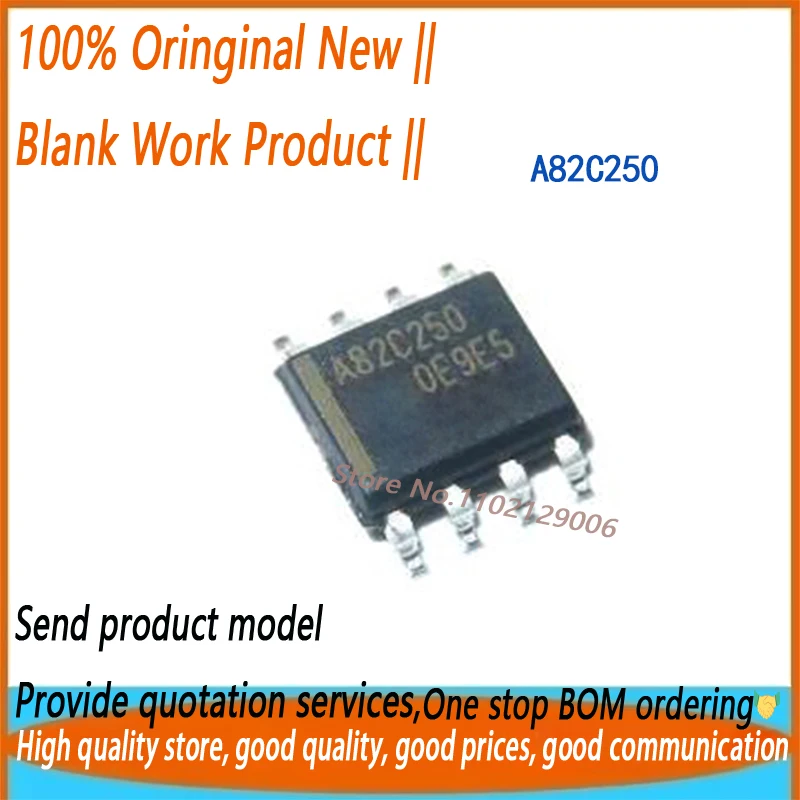 5 unids/lote A82C250 SOP-8 A82C250 nuevo Original