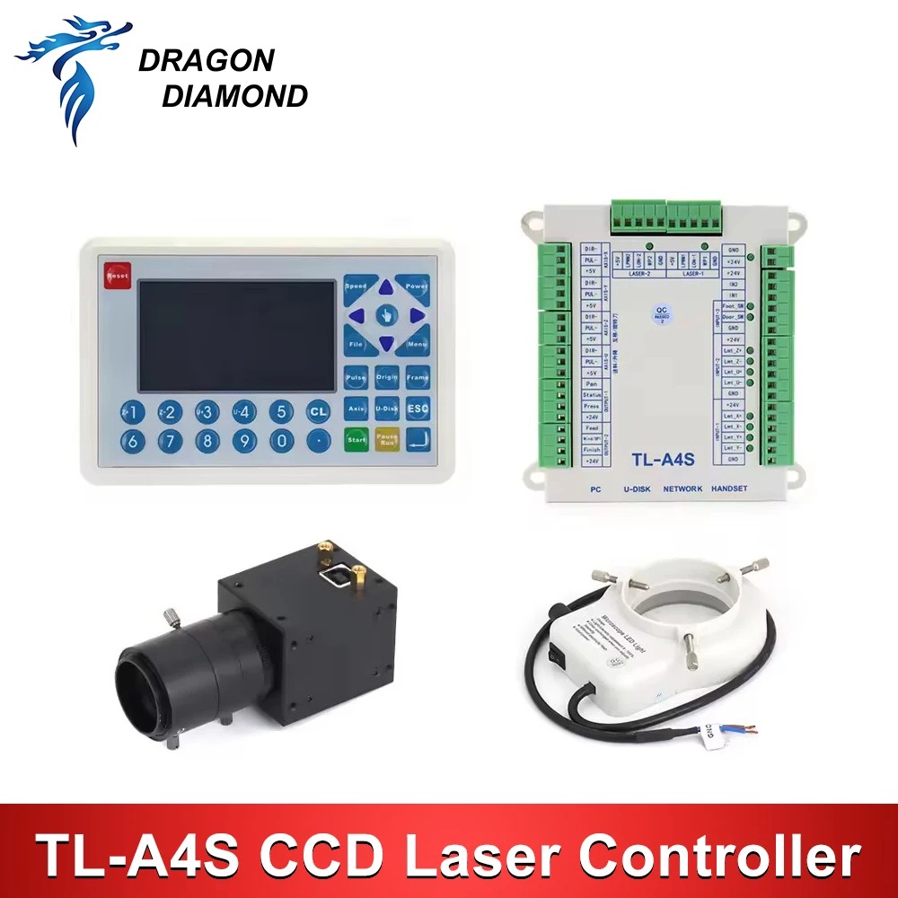 Topwisdom TL-A4S+CCD Visual Co2 Laser Controller System for Laser Cutter Engraver Machine