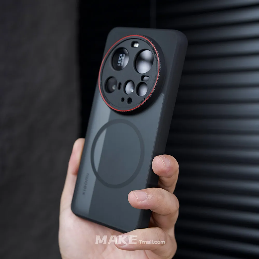 Hülle für Xiaomi 17 Ultra 15 Ultra Luxus Matt Magnetständer Magnetische Rückseite für Magsafe Wireless Charging Bumper Funda – Detail 4