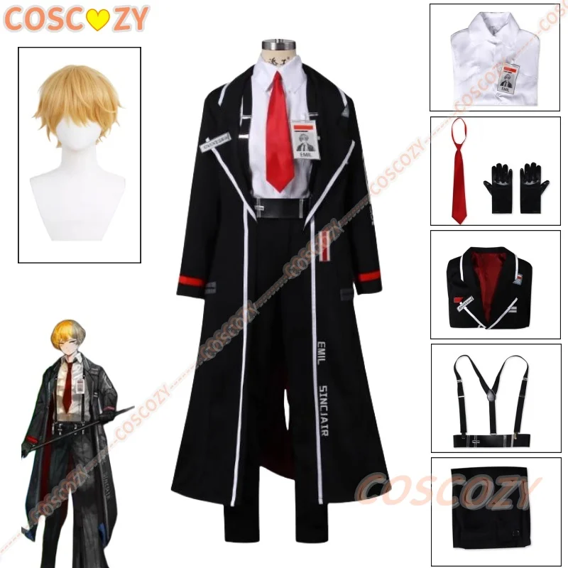 Sinclair Cosplay fantasía Anime juego Limbus empresa disfraz peluca disfraz adultos hombres Cosplay juego de rol fantasía traje Halloween