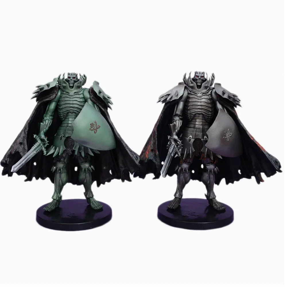 

Череп Рыцарь Аниме Фигурка Dokuro no Kishi Фигурка Guts Berserker Armor Фигурка Коллекционная модель куклы Игрушки