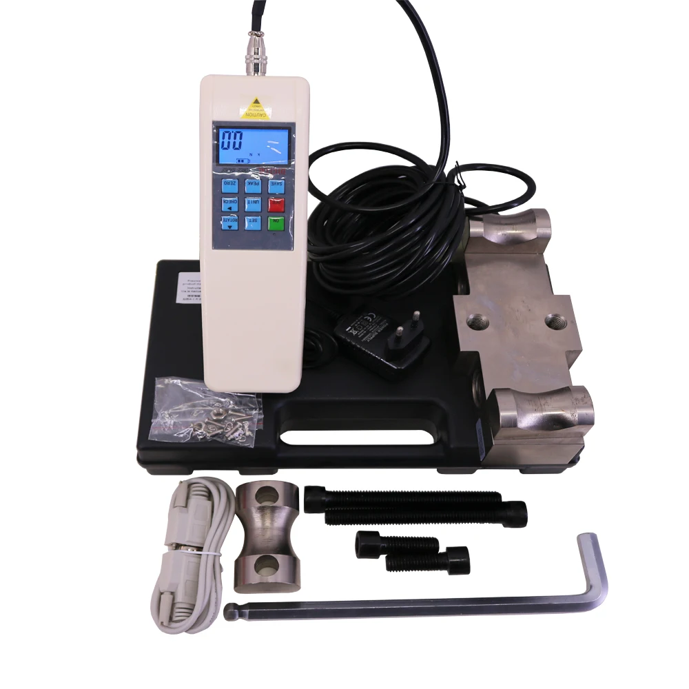 HD-10T Digitale drukmeter Touwspanningsmeter Max. 100KN Spanningstester Tensiometer