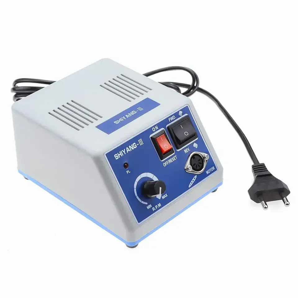 Dental Micromotor Machine N3, Professional Electric Micro Motor for Dental Lab, Precision Polishing & Grinding Kit