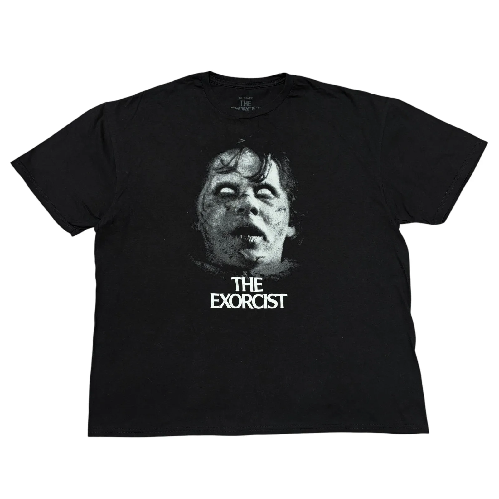 The Exorcist Horror Movie Shirt XL Black Promo Tee William Friedkin Cinema Film