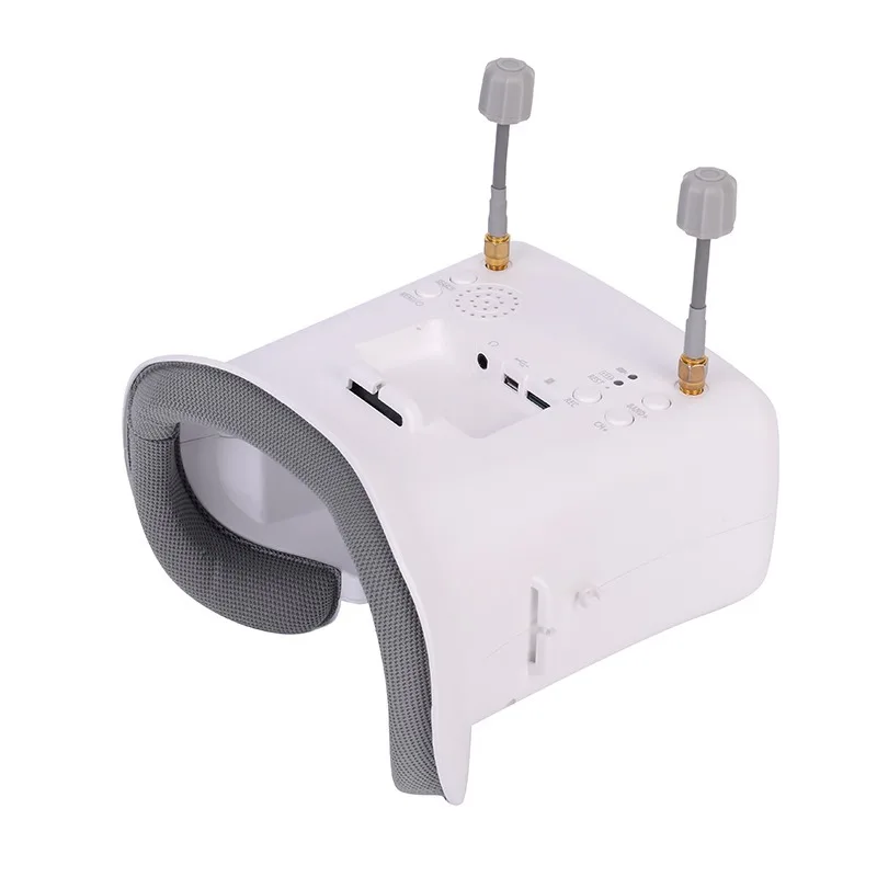 

008PRO FPV-очки с записью DVR, двойной антенной, 5,8G FPV VR, 48 каналов, 4,3-дюймовый HD-дисплей, гарнитура 800*480 пикселей для гонок на дронах