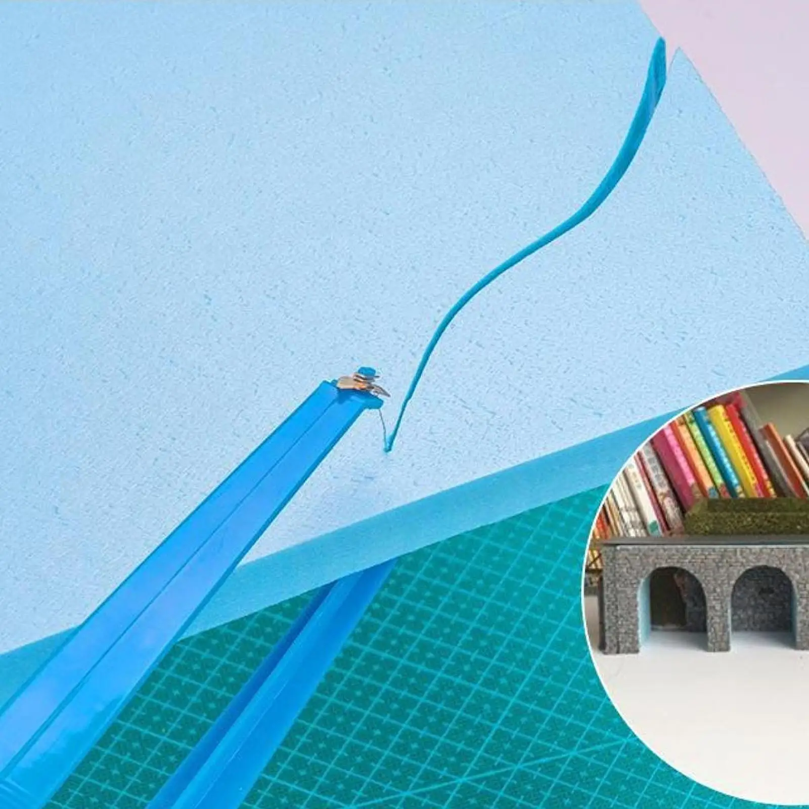 Craft Foam Block,Lightweight,DIY,Landscape Scenery Building Foam Slab,Diorama Base,Foam Board for Hobby,Modeling,Sculpting Sheet