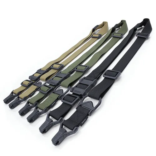 Imagen 2 del producto Nuevo Cuerda para pistola táctica MS3, cuerda para pistola multifuncional de un solo y doble punto, cuerda para tarea de entrenamiento CS para persona Real, cuerda de nailon