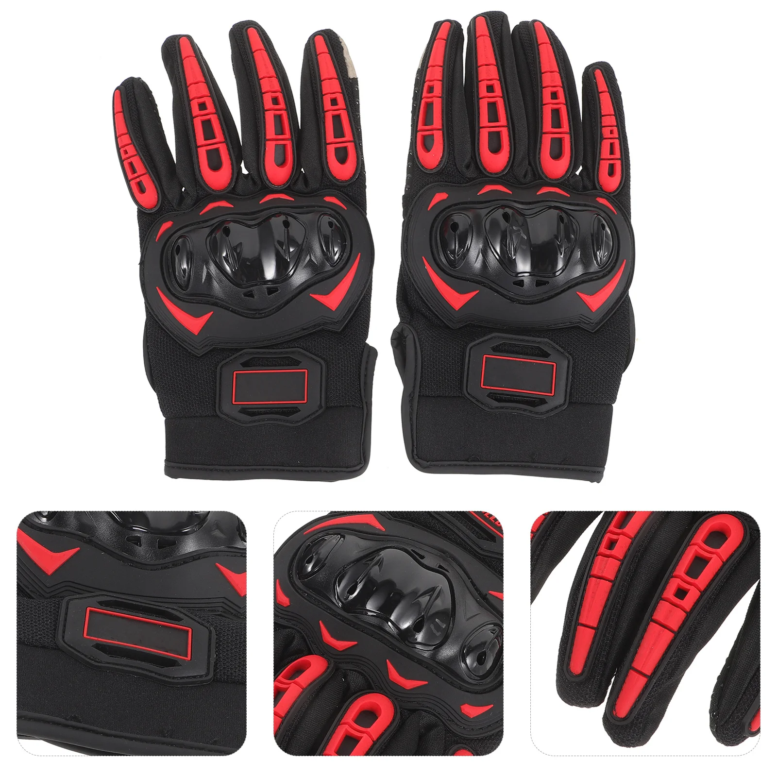 

1 Pair Thickened Cycling Gloves For Men Drop Resistant Touchscreen Outdoor Riding Fishing Sports Full Finger Non-Slip Grip