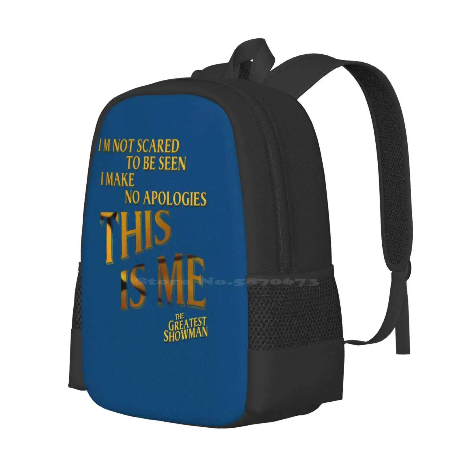 This Is Me-The Greatest Showman School Bags For Teenage Girls Laptop Travel Bags Greatest Showman Hugh Jackman Pt Barnum Circus