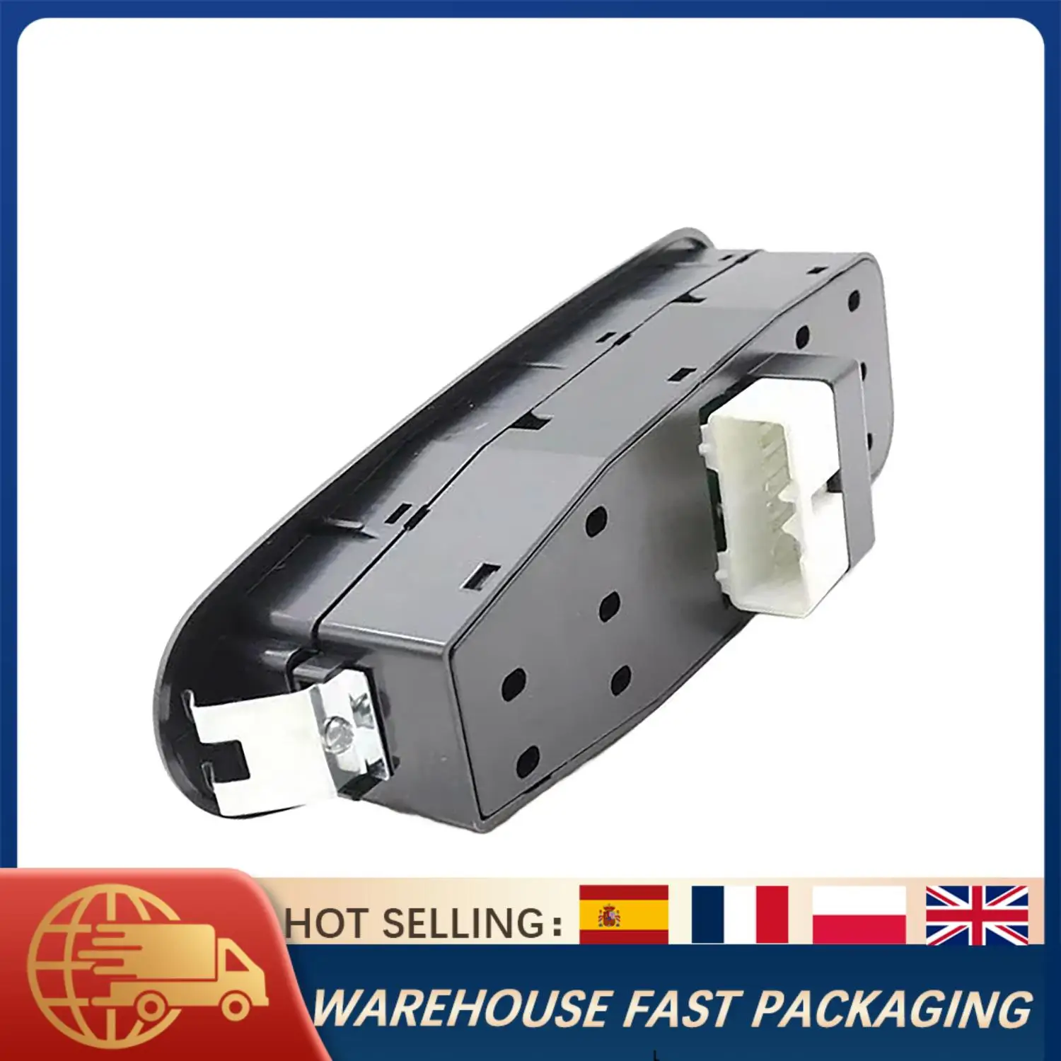 

1PC Power Window Switch 0K2N266350 For KIA Spectra 2000-2004 Front Left Push Pull Button AUTO Type Replacement Control Switch