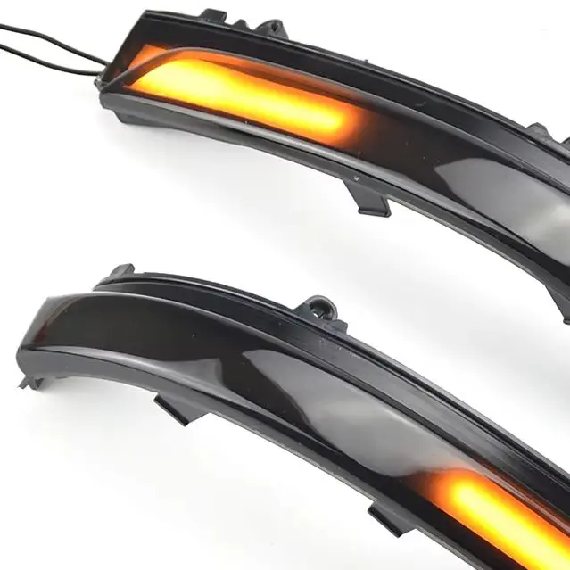 Dynamic Turn Signal Lamp For VW Jetta 6 GLI Hybrid Vento Passat B7 Scirocco EOS Fusca Beetle Mirror Indicator Sequential 2Pc LED