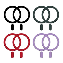1/3/5PCS for Magsafe Magnetic Plate Ring Universal Metal Sticker Support Wireless Charger Metal Plate Sheet for Magnet Car Stand