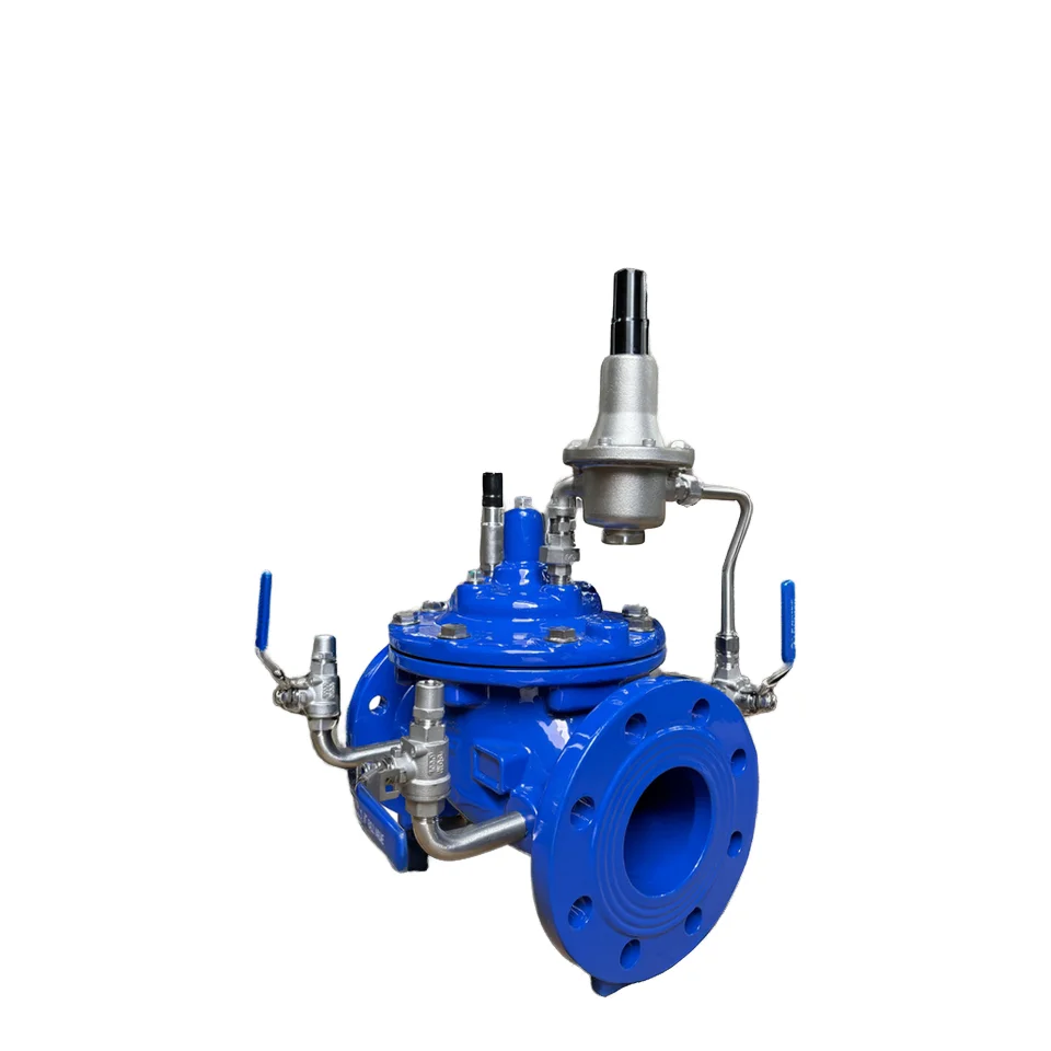 

Custom Controlled Pilot Operated Water Pressure Reducing Valve Specific For Pressure Regulation