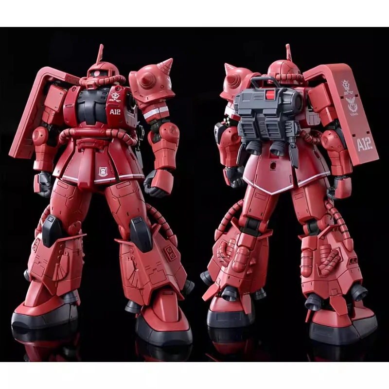 Bandai HG 1/144 Anime MS-06R-1A ZAKU II TYPE haute MOBILITY PB Gundam kit de modèle d'assemblage figurine jouets enfants cadeau de collection
