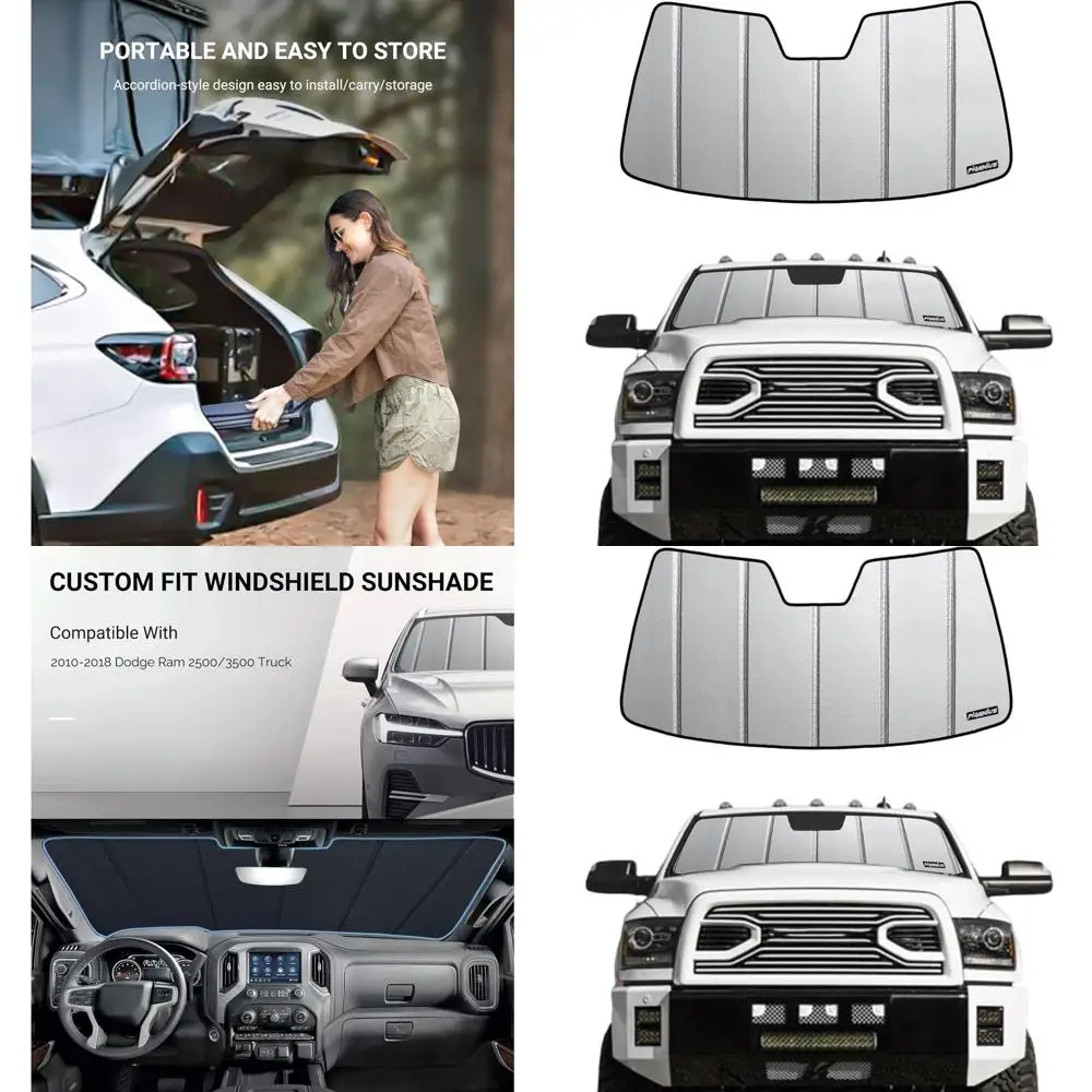 

Солнцезащитный козырек на лобовое стекло для моделей 2010-2018 годов — защитите интерьер вашего автомобиля