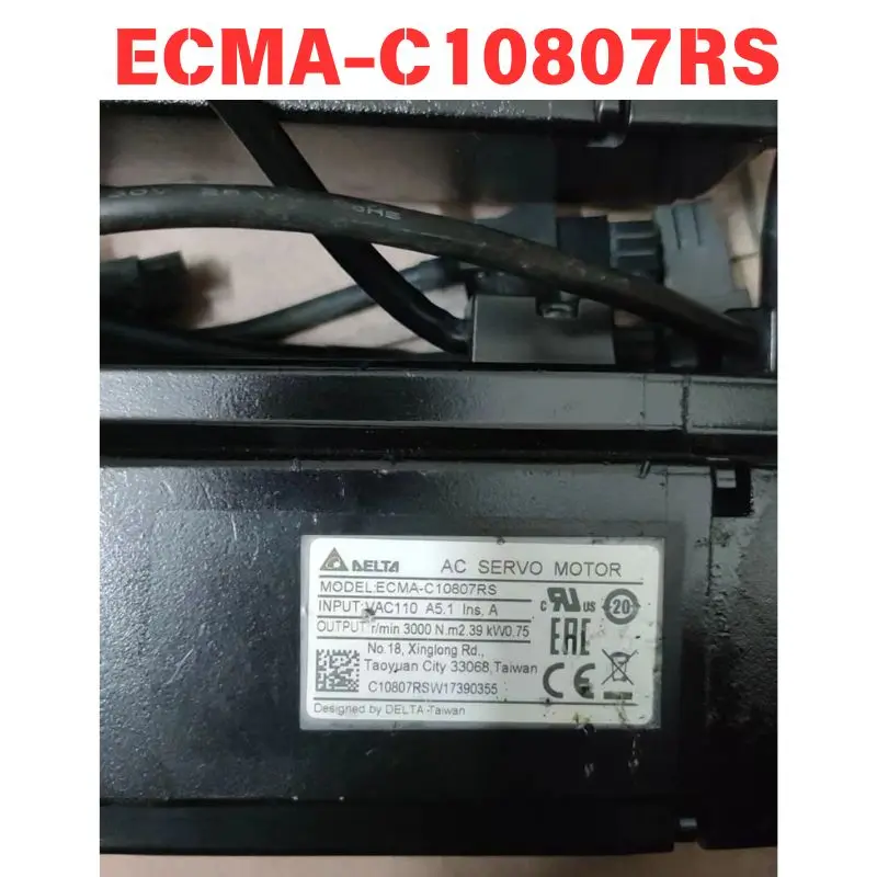 

Used ECMA-C10807RS electric machinery Functional test OK Fast Shipping