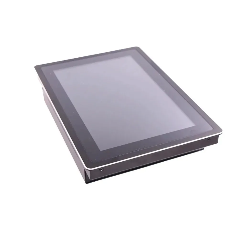 10.1 Inch Fanless Industrial Touch Computer I5-6200U 8GB+256GB Gigabit LAN Windows/Linux Capacitive Touch Panel Mount